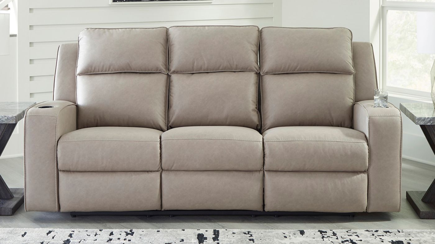 Picture of Lavenhorne Reclining Sofa - Tan