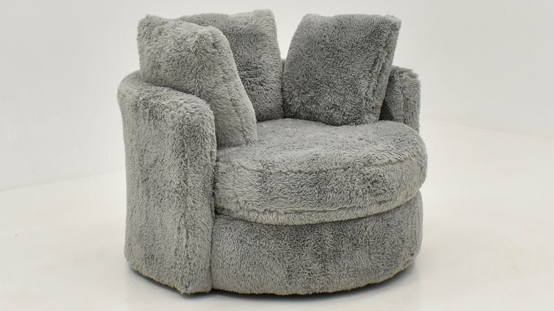 Picture of Yakety Yak Swivel Chair - Gray