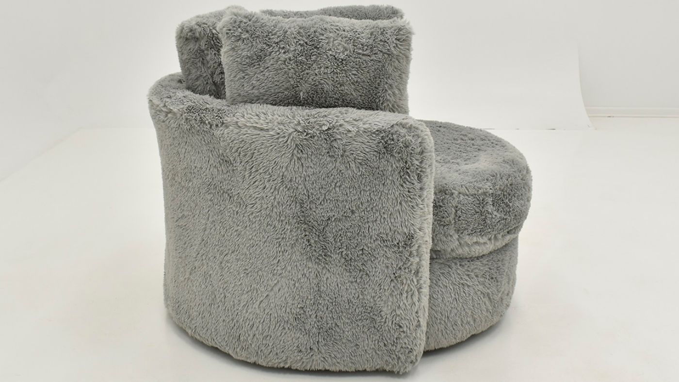 Picture of Yakety Yak Swivel Chair - Gray