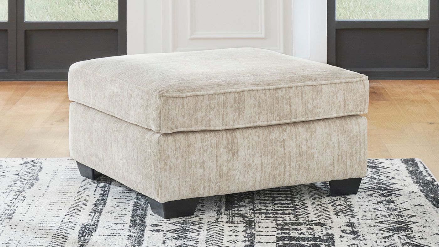 Picture of Lonoke Ottoman - Off White