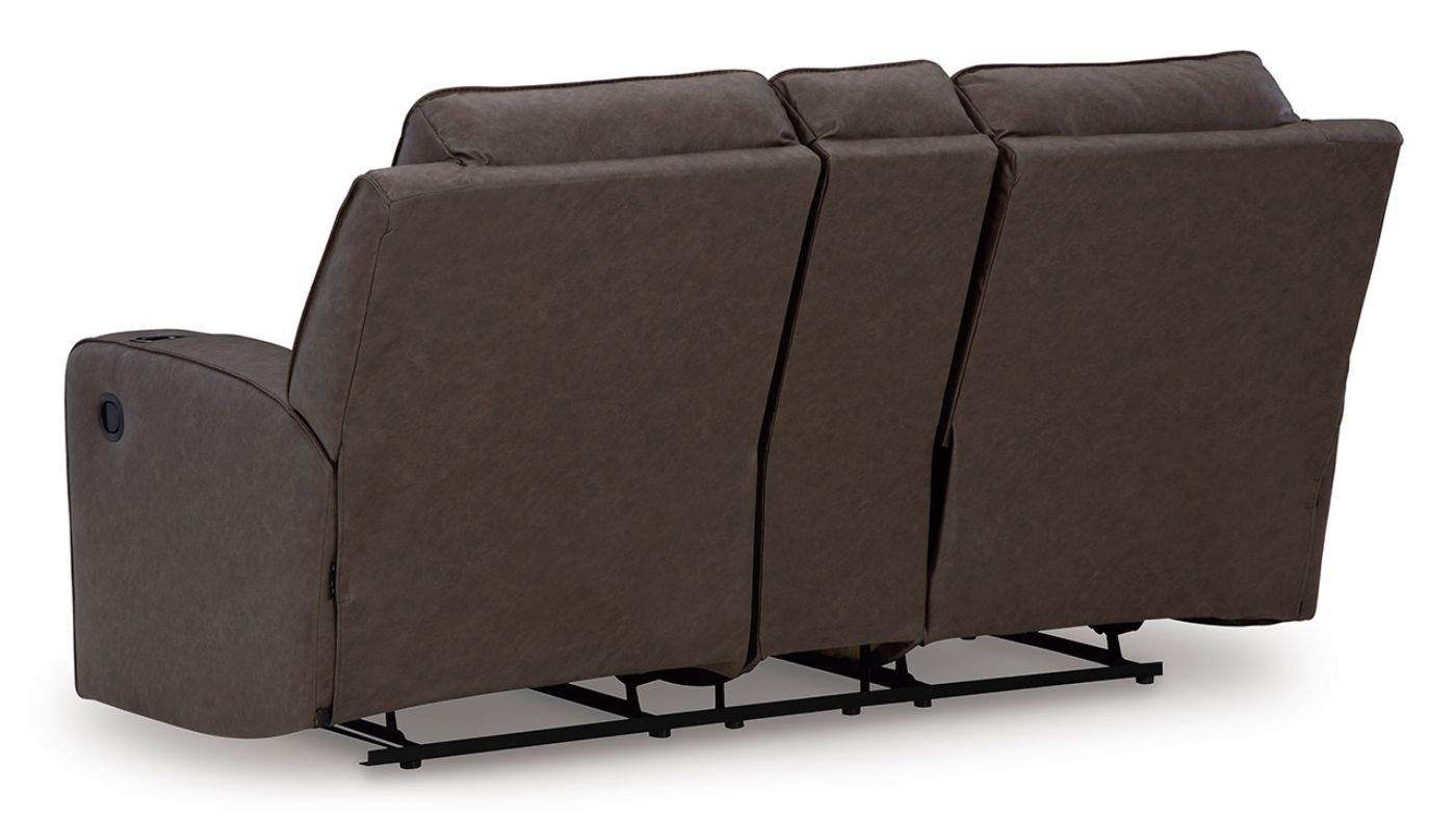 Picture of Lavenhorne Reclining Loveseat - Brown
