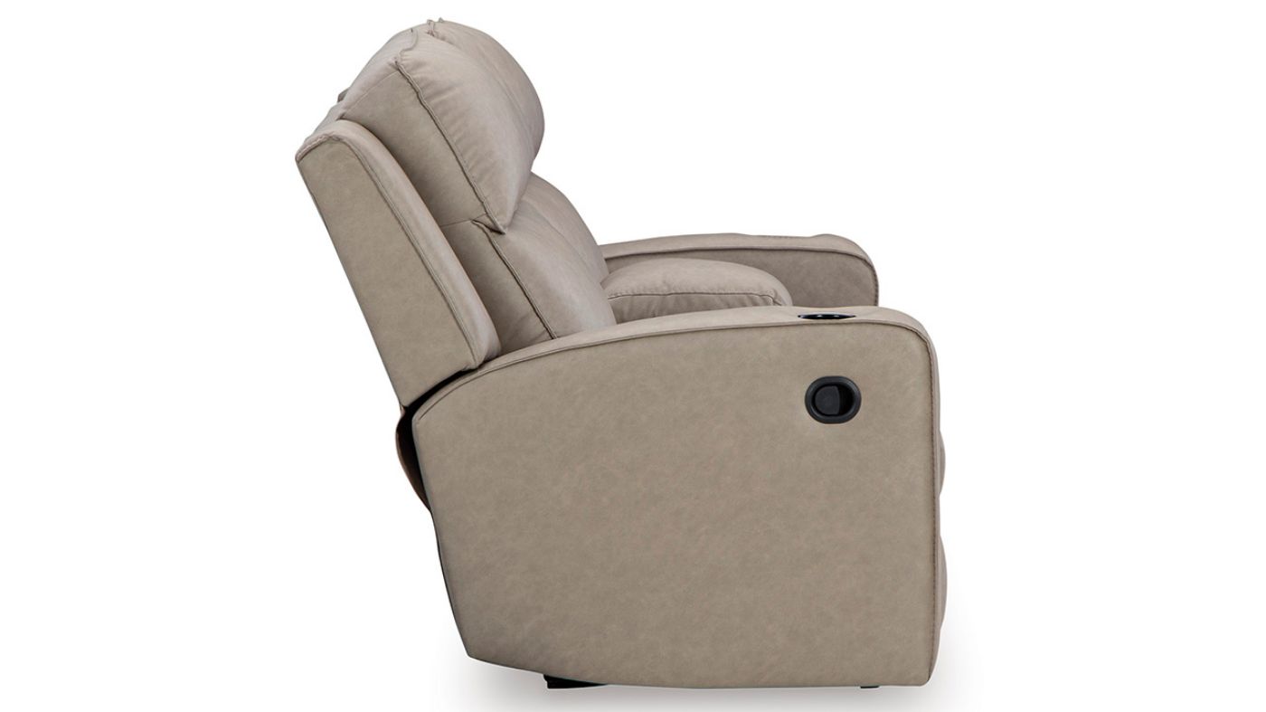 Picture of Lavenhorne Reclining Loveseat - Tan