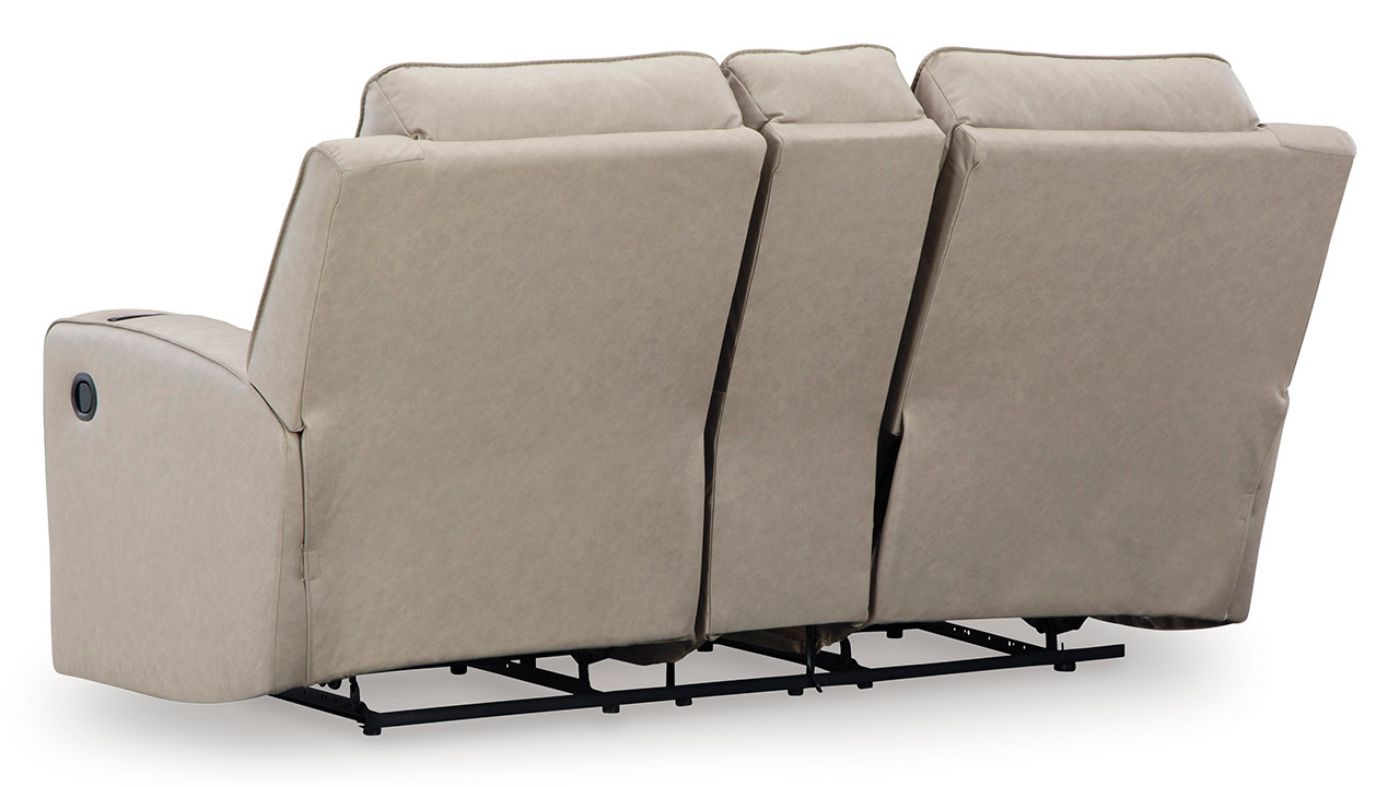 Picture of Lavenhorne Reclining Loveseat - Tan