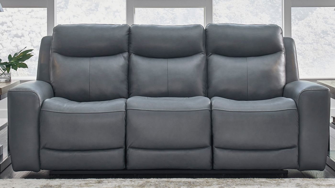 Picture of Mindanao POWER Reclining Sofa - Gray