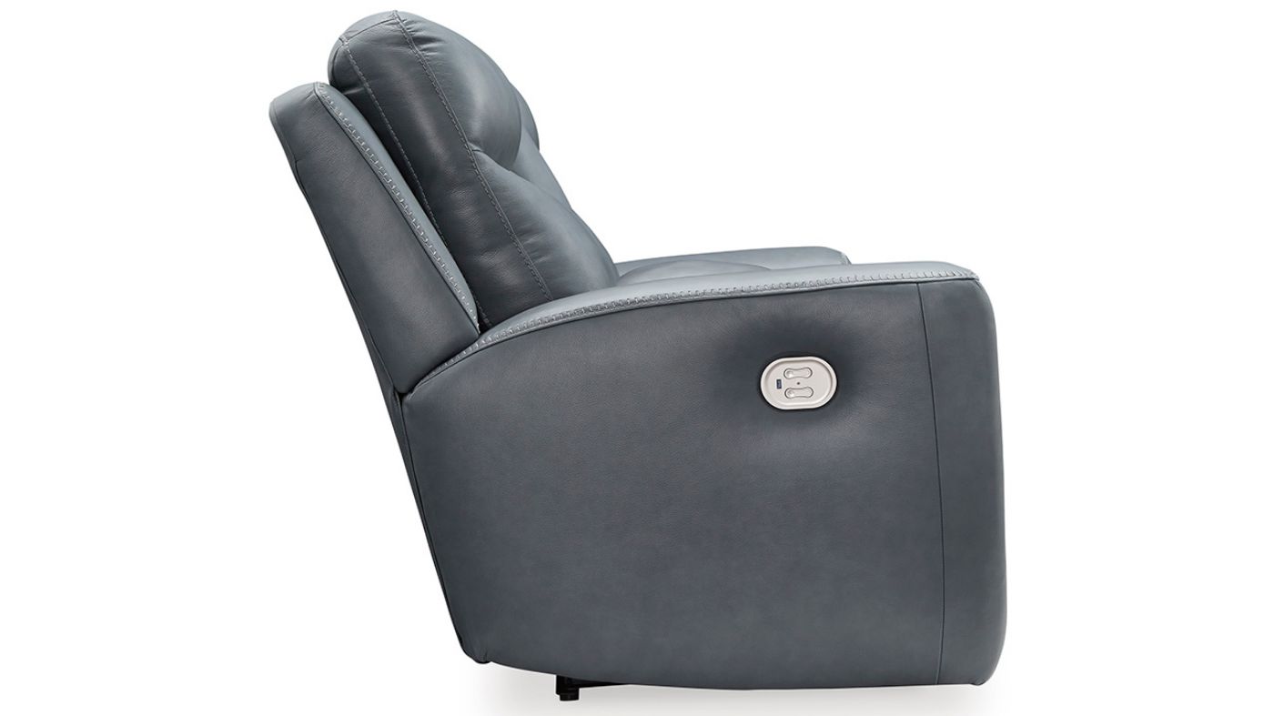 Picture of Mindanao POWER Reclining Loveseat - Gray