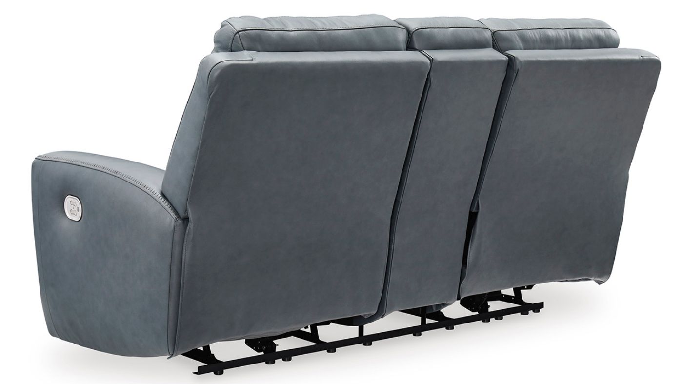 Picture of Mindanao POWER Reclining Loveseat - Gray