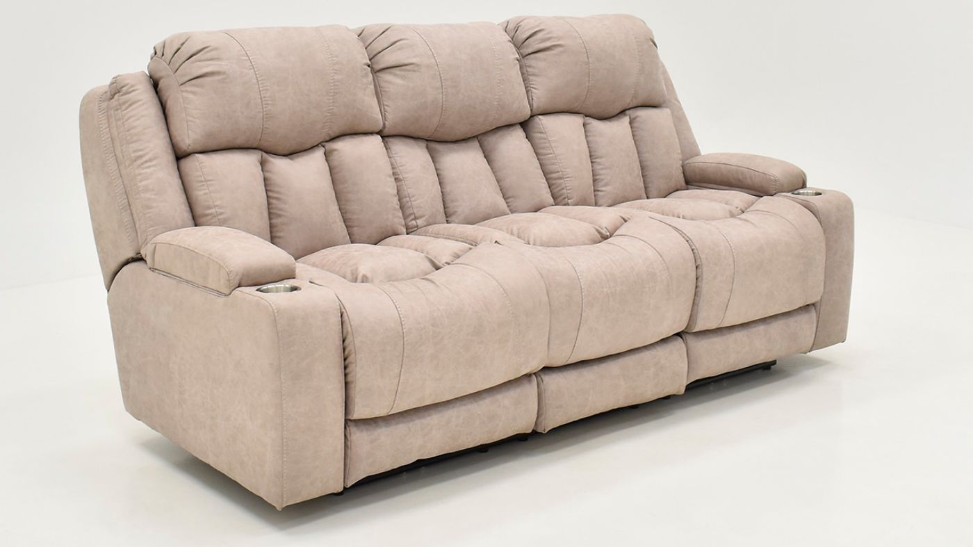 Picture of Denali Power Reclining Sofa - Gray Mist