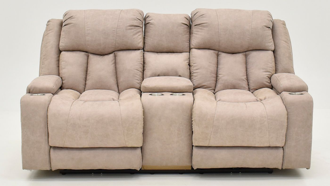 Picture of Denali Power Reclining Sofa Set - Gray Mist