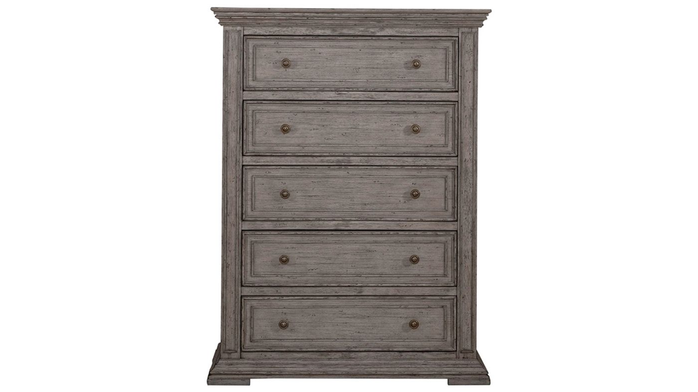 Picture of Big Valley Chest of Drawers - Gray