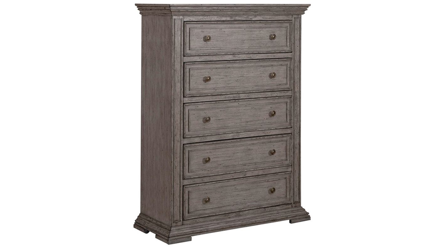 Picture of Big Valley Chest of Drawers - Gray