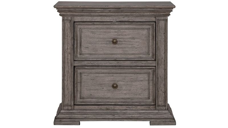Picture of Big Valley Nightstand - Gray