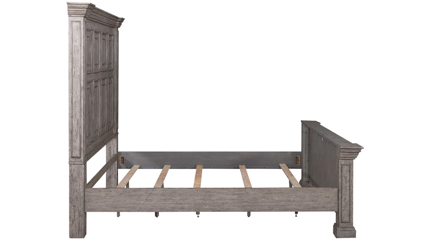 Picture of Big Valley Queen Bed - Gray