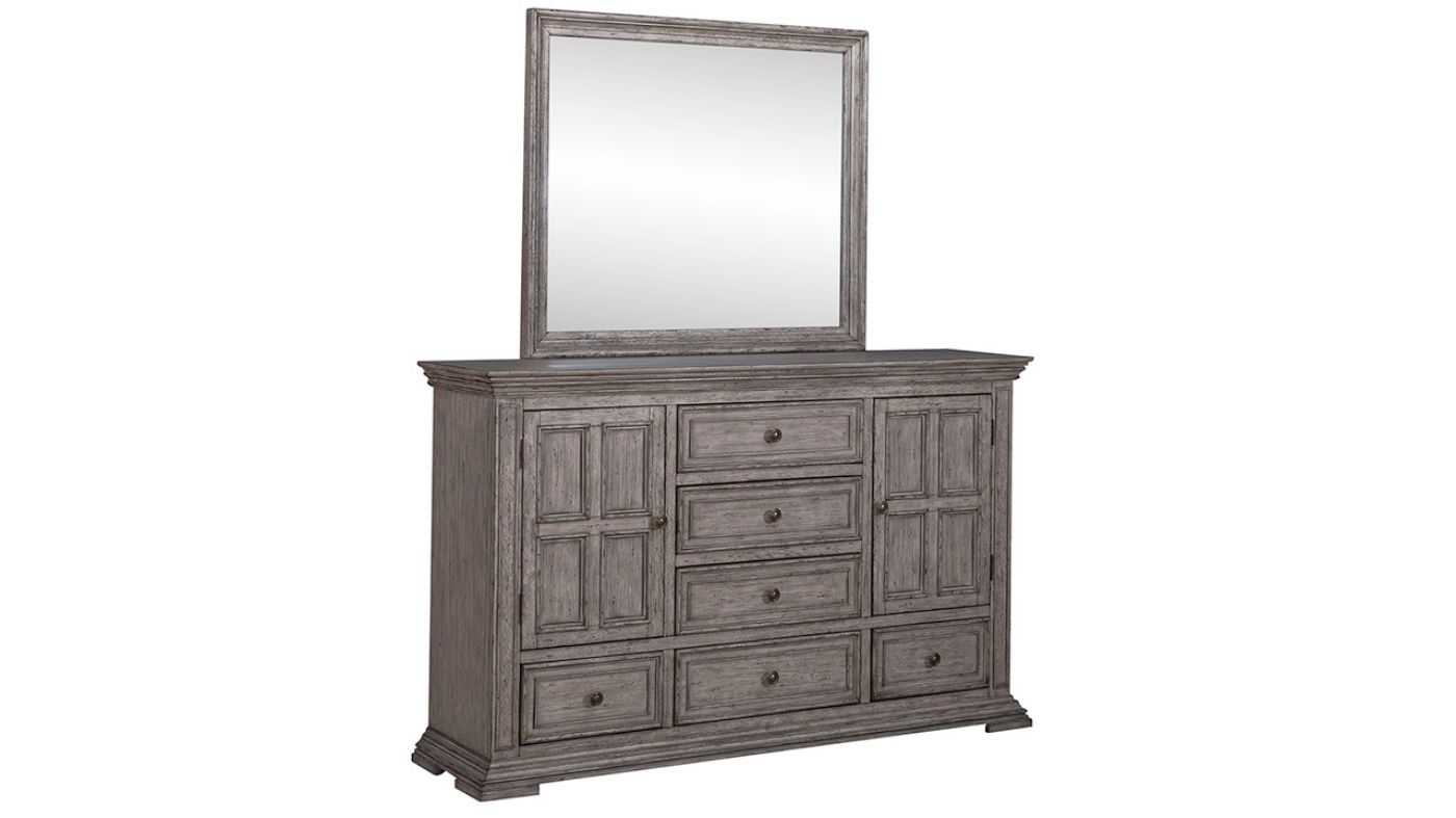 Picture of Big Valley Queen Bedroom Set - Gray