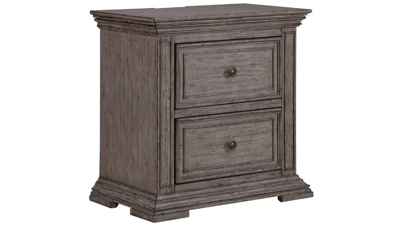 Picture of Big Valley King Size Bedroom Set - Gray