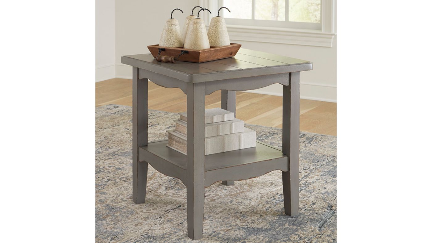 Picture of Charina Square End Table - Gray