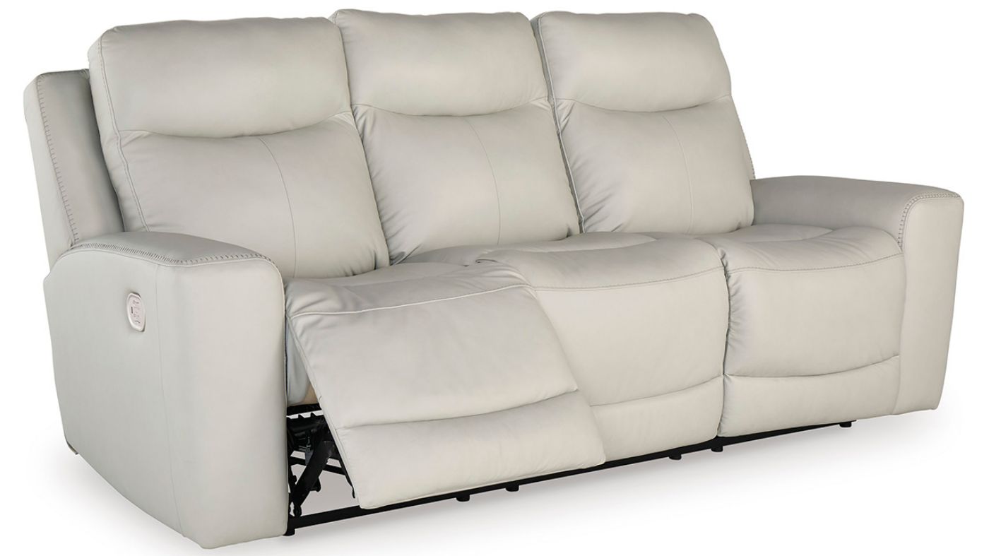 Picture of Mindanao POWER Reclining Sofa - White