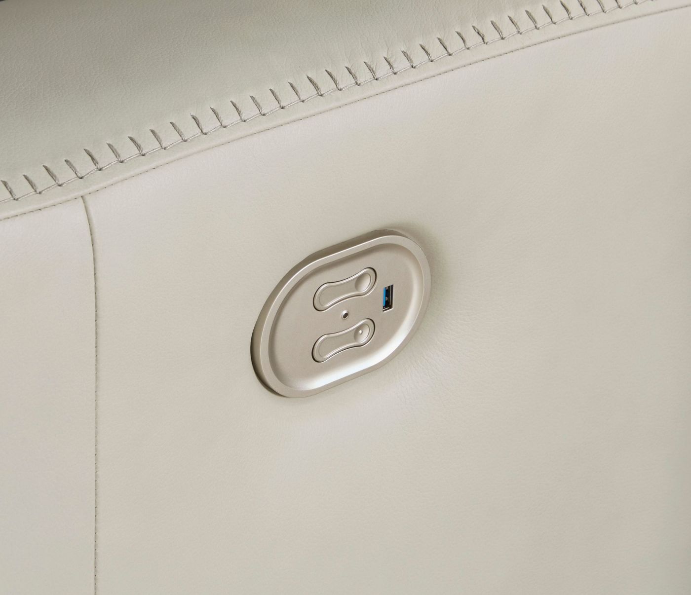 Picture of Mindanao POWER Recliner - White