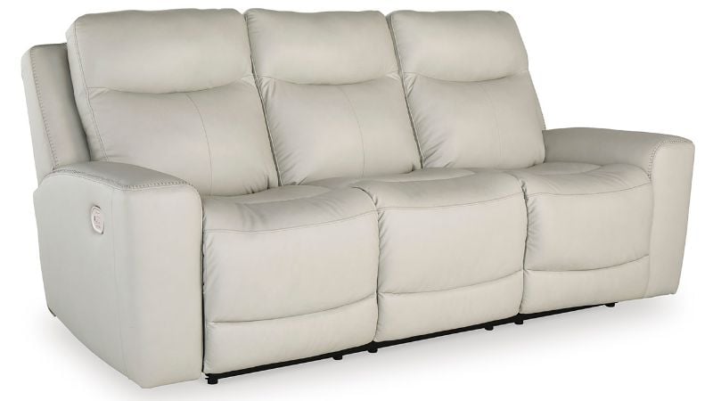 Picture of Mindanao POWER Reclining Sofa Set - White