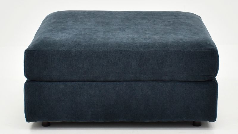Picture of Eli Ottoman - Ink Blue