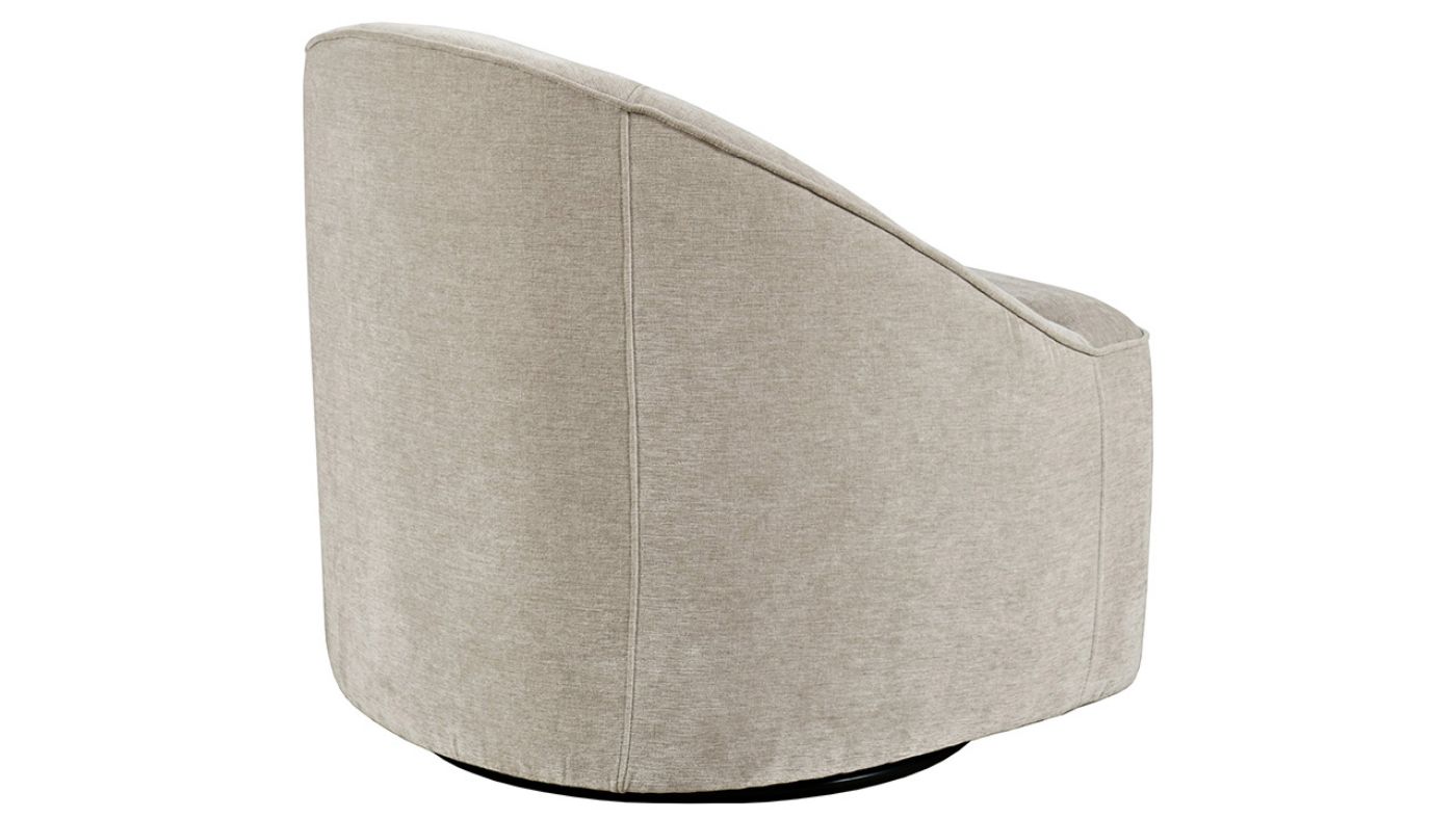 Picture of Lulu Swivel Accent Chair - Taupe