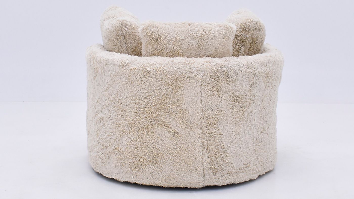 Picture of Yakety Yak Swivel Chair - Tan