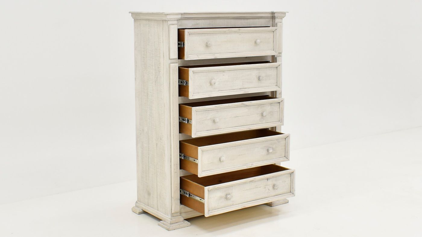 Picture of Maverick Chest of Drawers - Bone White