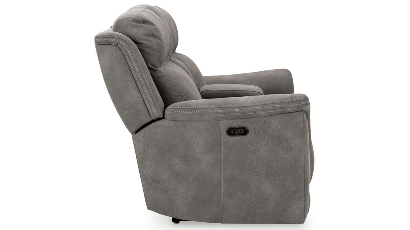 Picture of Next-Gen DuraPella POWER Reclining Loveseat - Gray