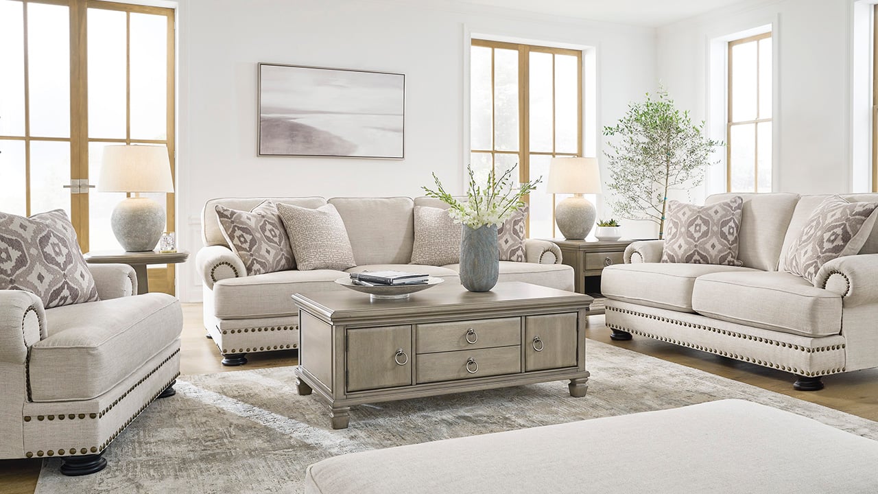Merrimore Sofa Set Off White Home