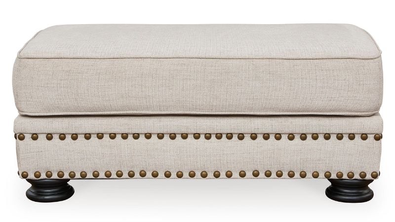 Picture of Merrimore Ottoman - Off White