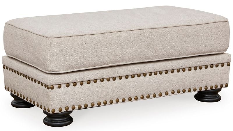 Picture of Merrimore Ottoman - Off White