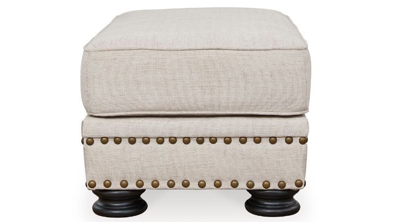 Picture of Merrimore Ottoman - Off White