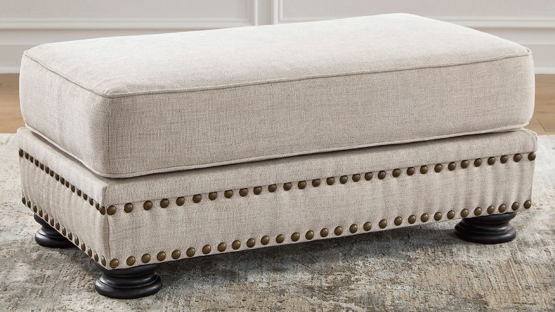 Picture of Merrimore Ottoman - Off White