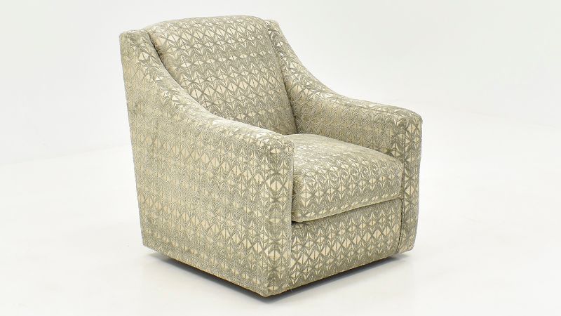 Picture of Hyde Park Swivel Chair - Off White