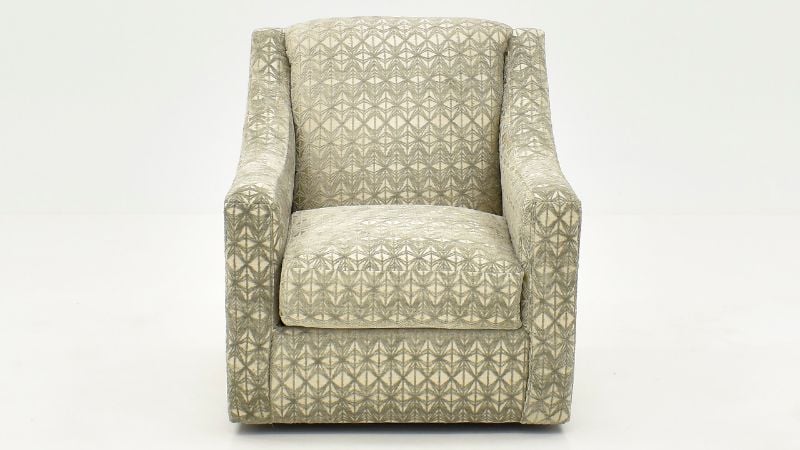 Picture of Hyde Park Swivel Chair - Off White