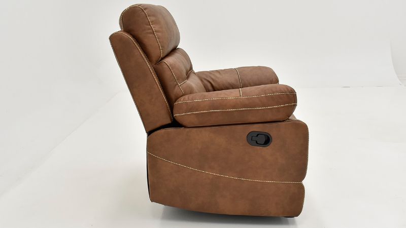Rudger Recliner - Brown | Home Furniture