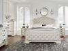 Picture of Arlendyne Queen Upholstered Panel Bedroom Set - Off White
