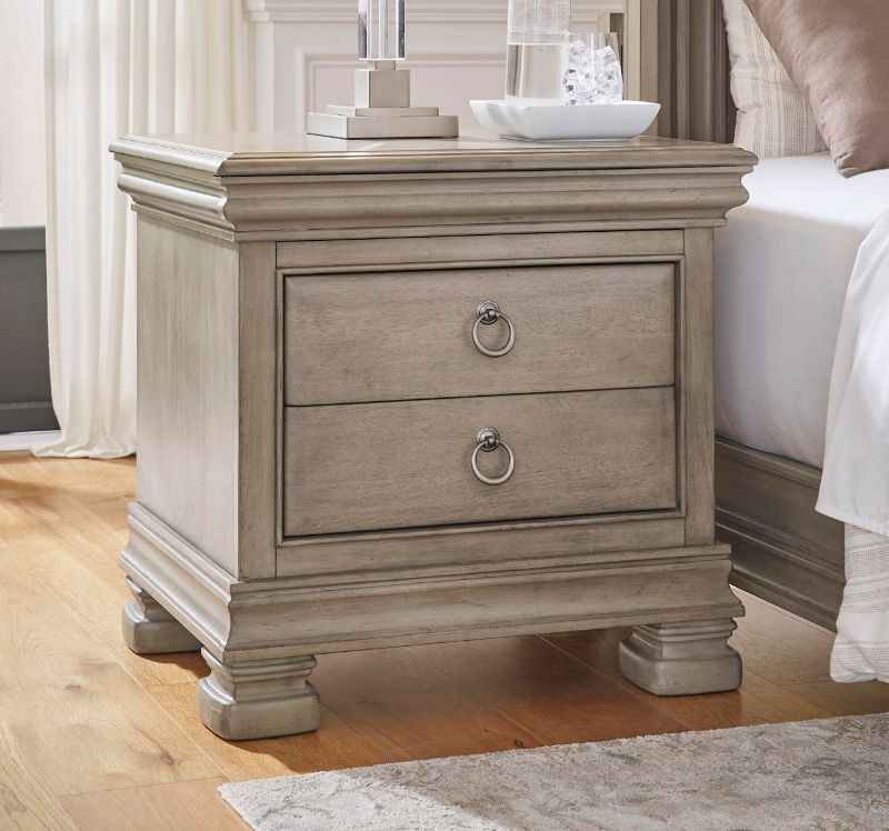 Picture of Lexorne Park King Panel Bedroom Set - Gray