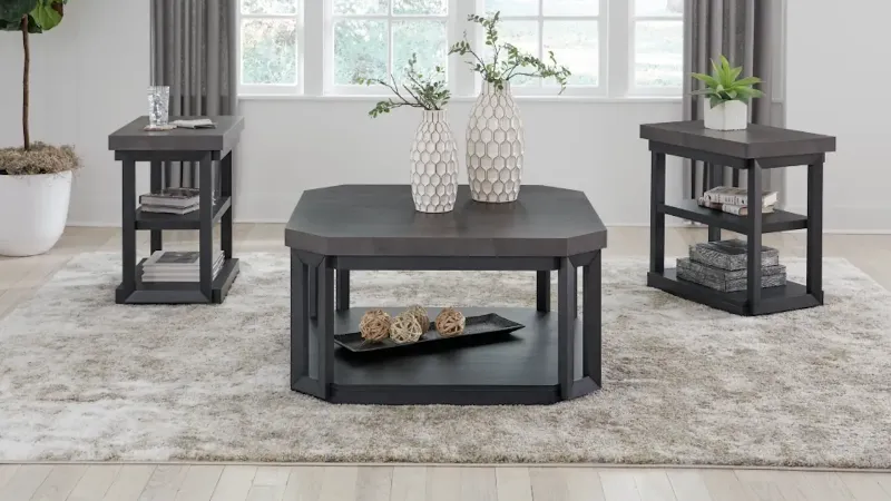 Picture of Bonilane 3 Piece Living Room Table Set