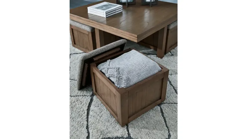 Picture of Boardernest Coffee Table with 4 Stools