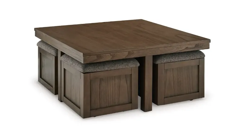 Picture of Boardernest Coffee Table with 4 Stools