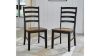 Picture of Wildenauer 6-Piece Dining Set - Black with Brown Top