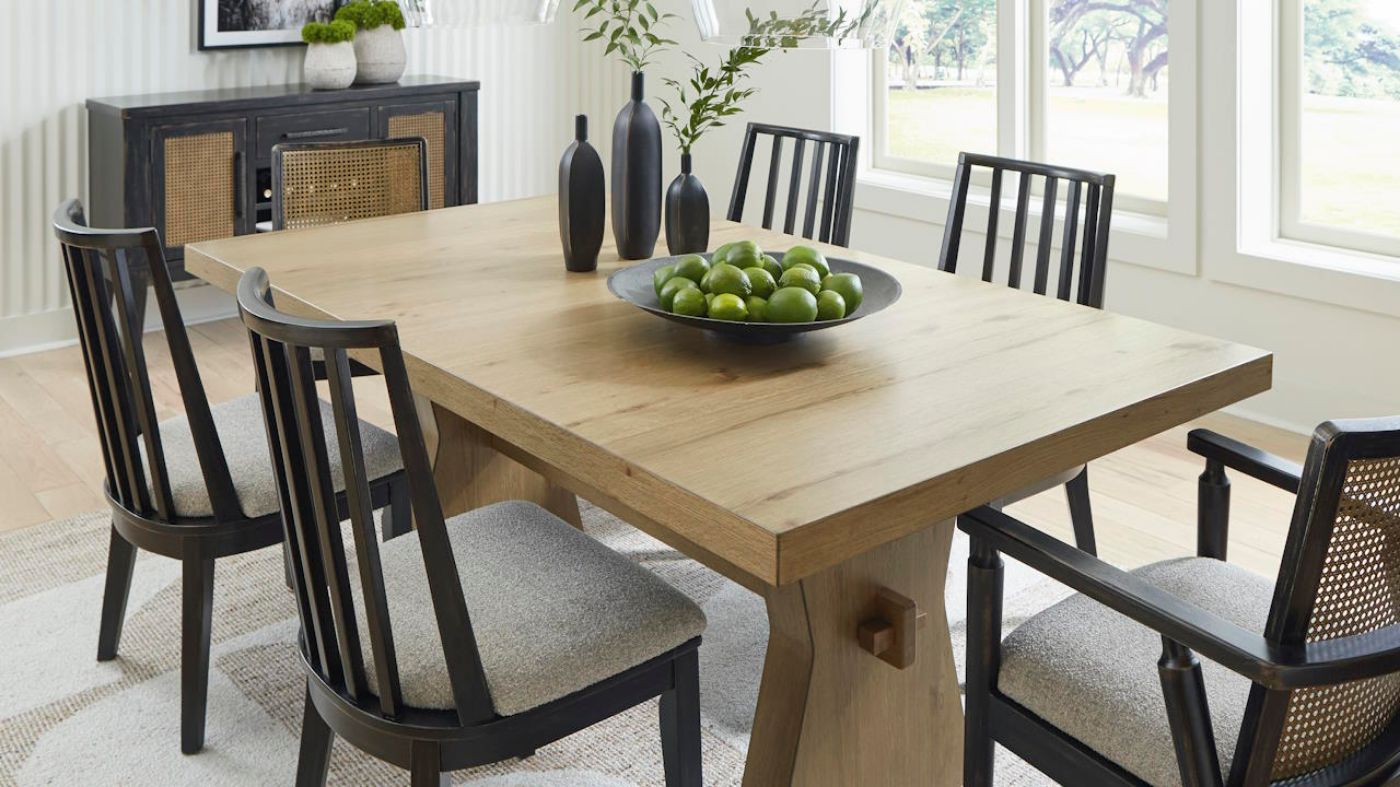 Galliden RECT Dining Table | Home Furniture