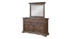 Picture of Mar Vista Dresser with Mirror - Brown
