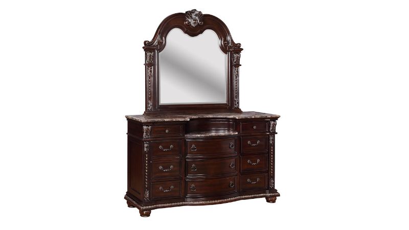 Picture of Stanley Queen Size Bedroom Set - Brown