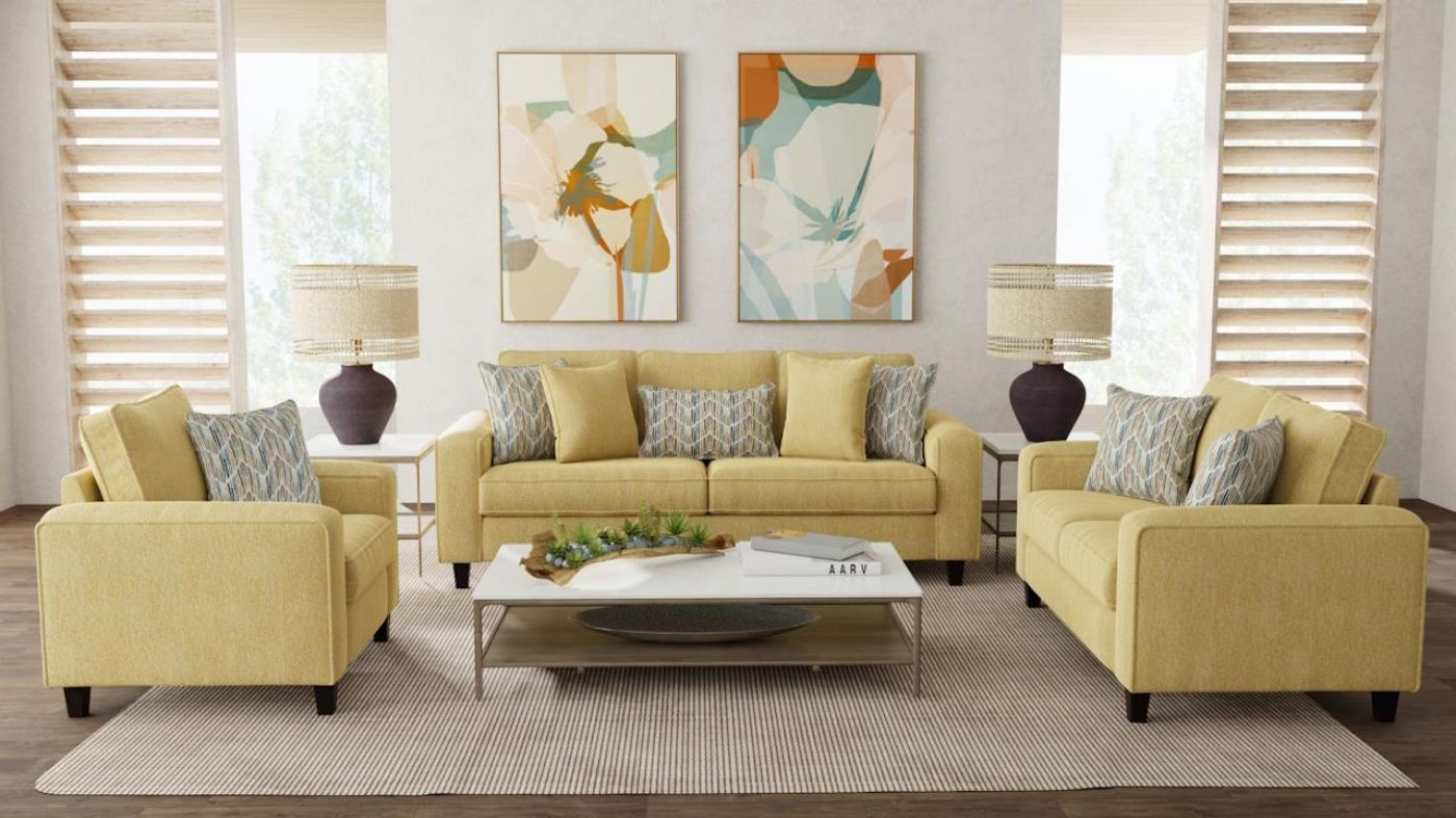 Picture of Lexington Sofa Set - Yellow