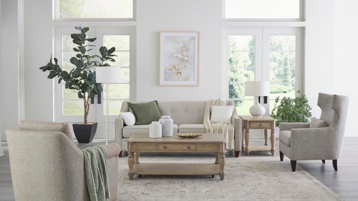 Picture of Magnolia Manor Rectangle Coffee Table - Natural