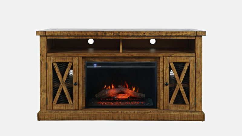 Picture of Telluride Fireplace - Brown
