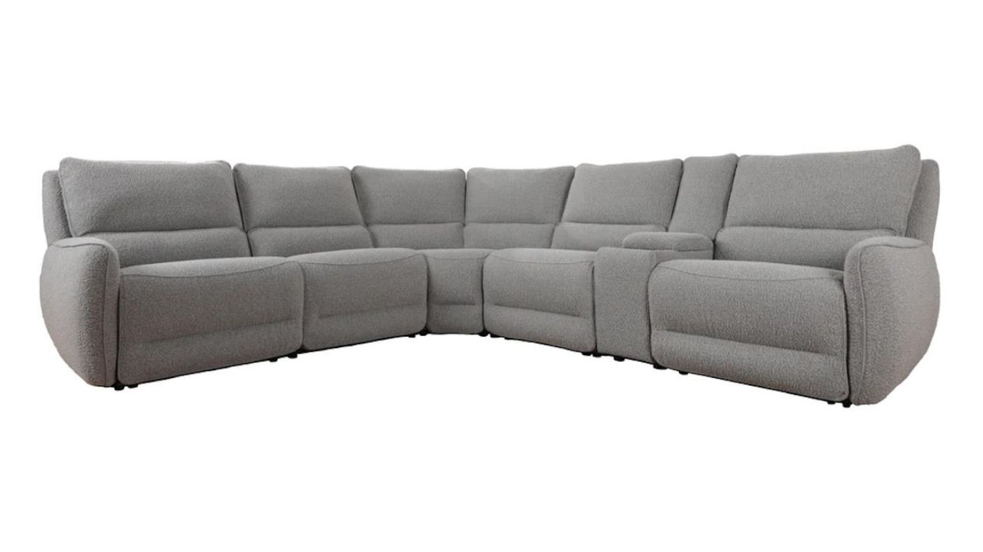 Picture of Stellar 6 Piece Power Sectional - Gray