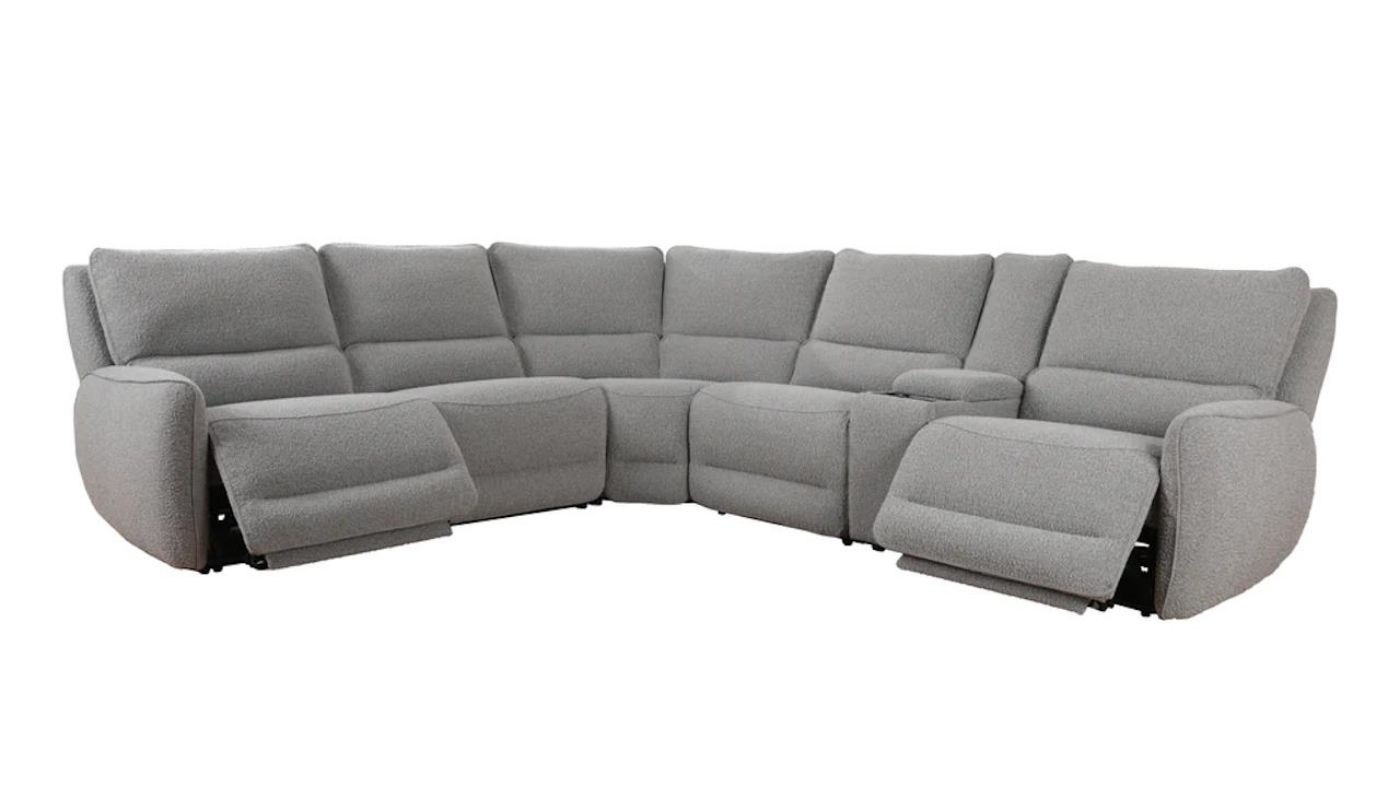 Picture of Stellar 6 Piece Power Sectional - Gray