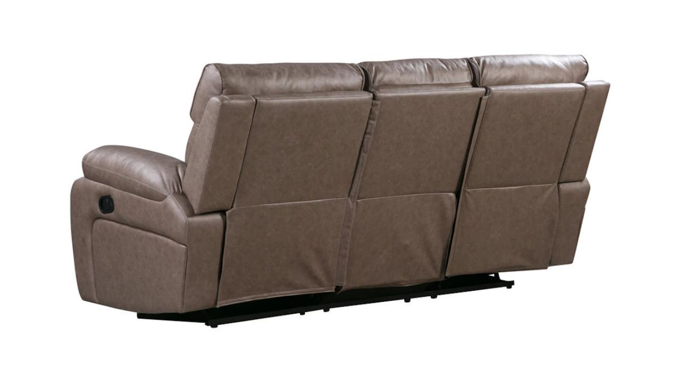 Picture of Theon Reclining Sofa - Toffee 